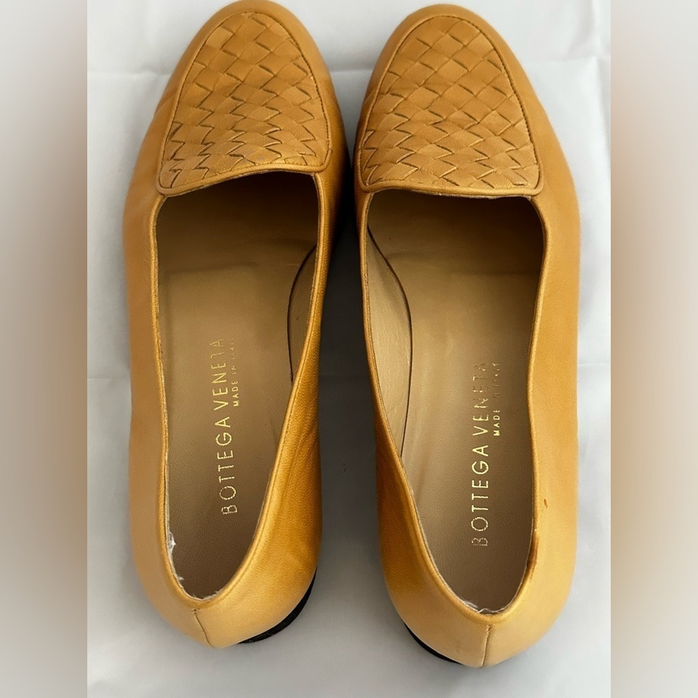Bottega Veneta Tan Leather Loafers | Women’s | 39 - Picture 6 of 10